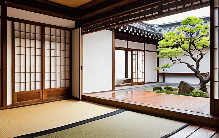 한옥의 특징과 현대적 해석 - **Prompt 1: A Peaceful Hanok Interior with Ondol Warmth**
    "A cozy and serene interior scene of a...